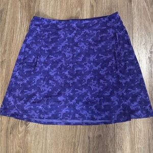 G/Fore purple camo Skort Size small With Pockets